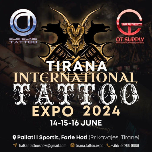 Celebrate the Art of Ink at the Tirana Tattoo Expo with Onyx Tattoo Supply!