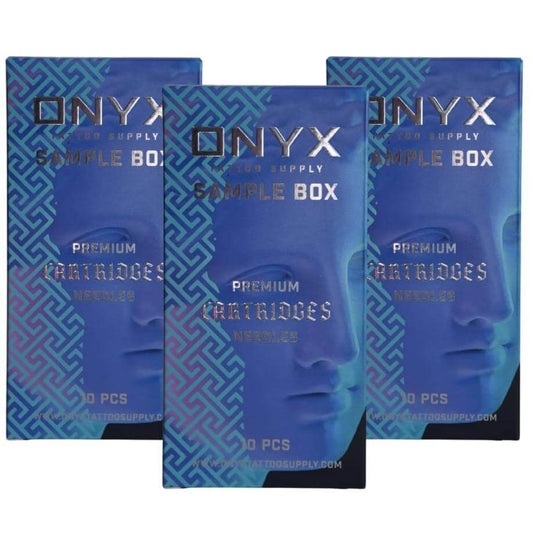 Onyx Tattoo Supply Equipments sample box 