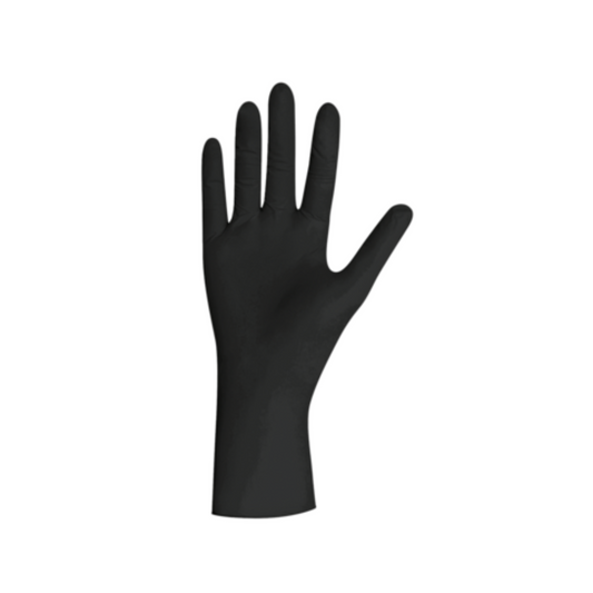 Unigloves Black Latex Gloves | Onyx Tattoo Supply |Tatto Equipment